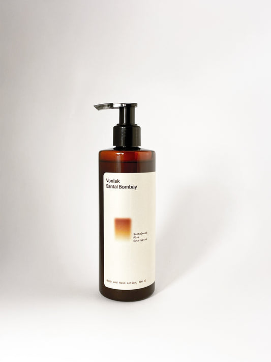 Santal Bombay body and hand lotion