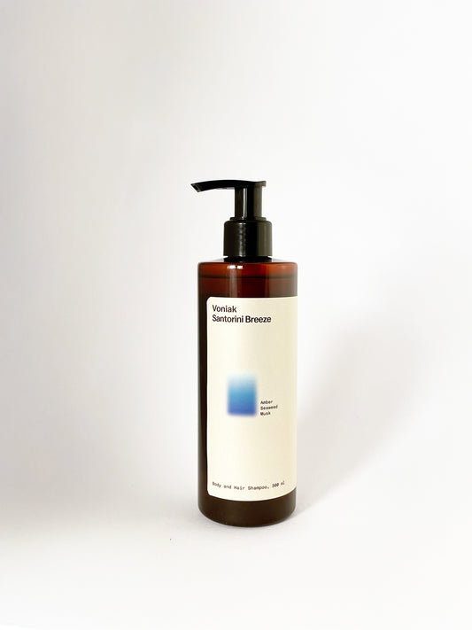 Santorini Breeze body and hair shampoo